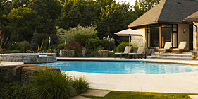 Shimmering Pool Oasis