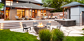 Composite Deck and Flagstone